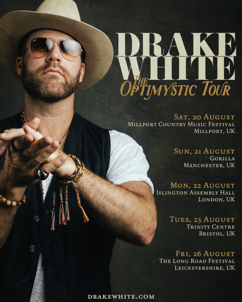 Drake White is to Make His Much Awaited Return To The UK Country Lowdown